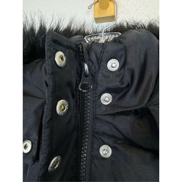 Gap Primaloft ColdControl Ultra Max Puffer Parka XS (4-5) Hooded Insulated Black - Picture 6 of 11